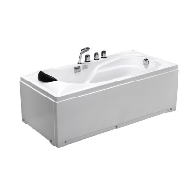 Top sell most popular whirlpool acrylic bathtub for adult  High quality massage acrylic corner bathtub whirlpool and air spa